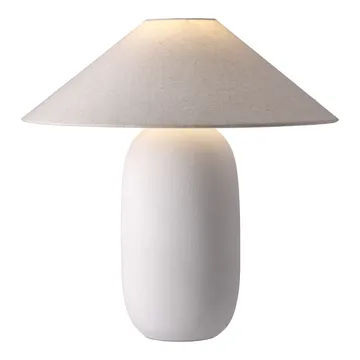 Boulder tafellamp 48 cm white-nature - Scandi Living