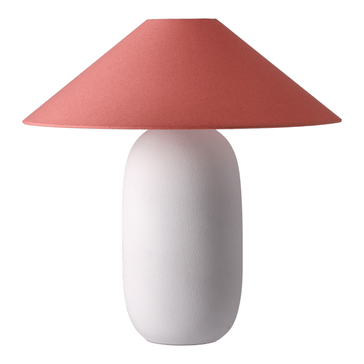 Boulder tafellamp 48 cm white-peach Scandi Living