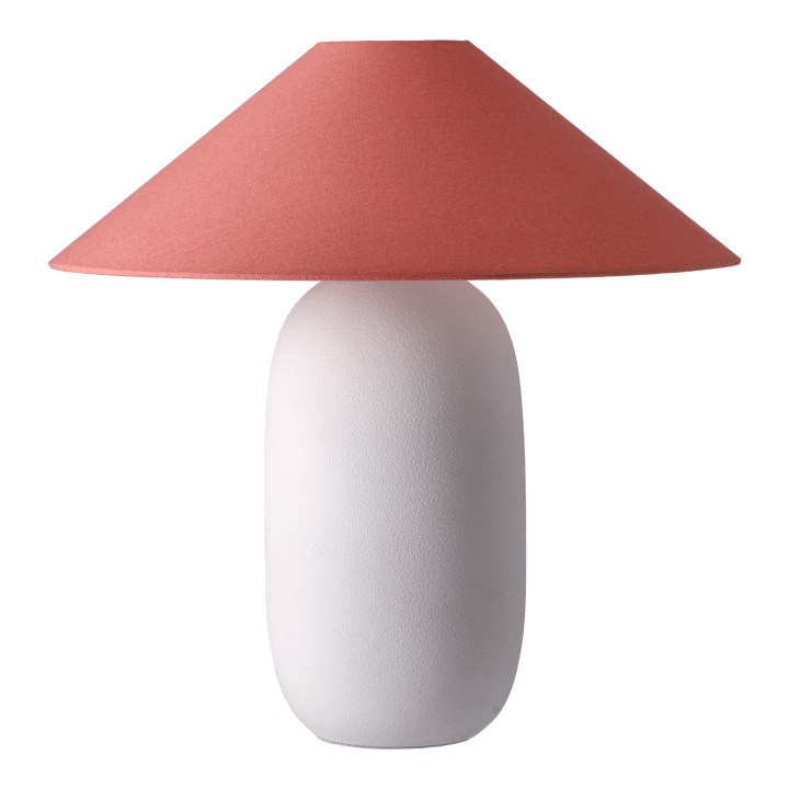 Boulder tafellamp 48 cm white-peach - undefined - Scandi Living