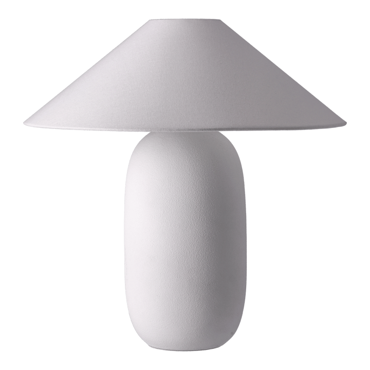 Boulder tafellamp 48 cm white-white - Lampvoet - Scandi Living