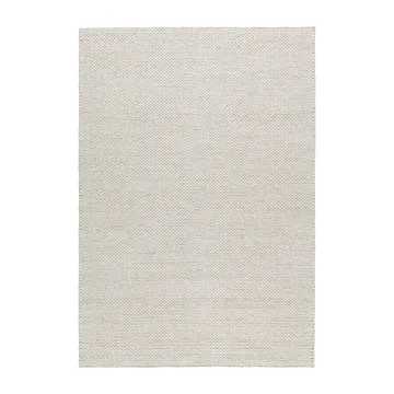 Braided wollen vloerkleed natuurwit - 200x300 cm - Scandi Living