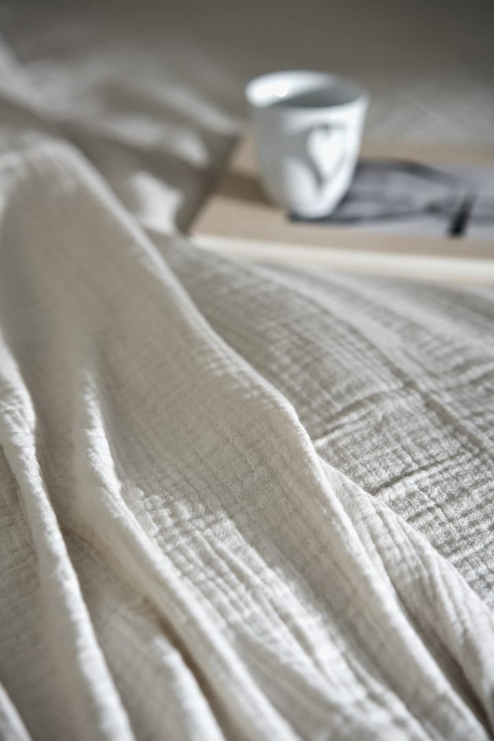 Breeze sprei 260x260cm, Off white Scandi Living