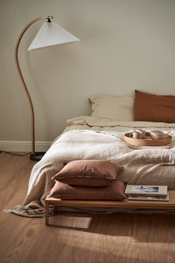 Calm kussenhoes linnen 40x60 cm - Almond Brown - Scandi Living