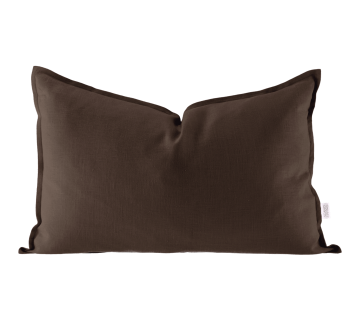 Calm kussenhoes linnen 40x60 cm - Chocolate Brown - Scandi Living