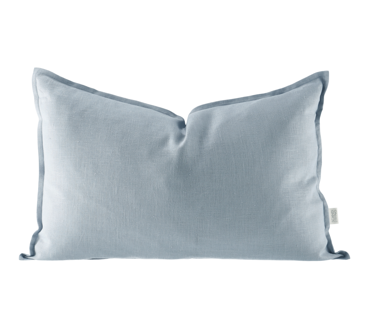 Scandi Living Calm kussenhoes linnen 40x60 cm Sky Blue