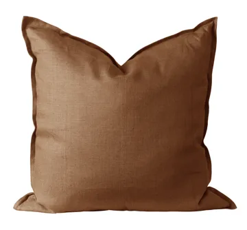 Calm kussenhoes linnen 50x50 cm - Almond Brown - Scandi Living