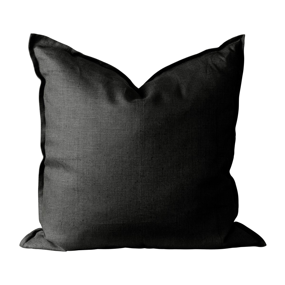 Scandi Living Calm kussenhoes linnen 50x50 cm Carbon