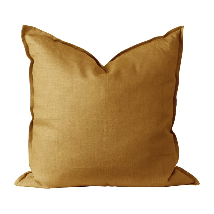 Calm kussenhoes linnen 50x50 cm - Mustard - Scandi Living