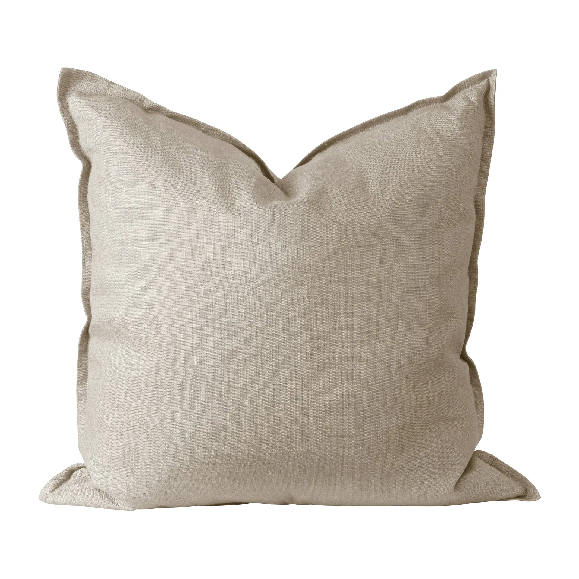 Calm kussenhoes linnen 50x50 cm, Sand  Scandi Living
