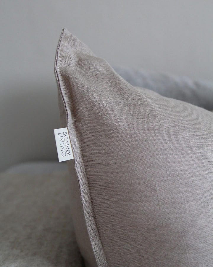 Calm kussenhoes linnen 50x50 cm, Sand  Scandi Living