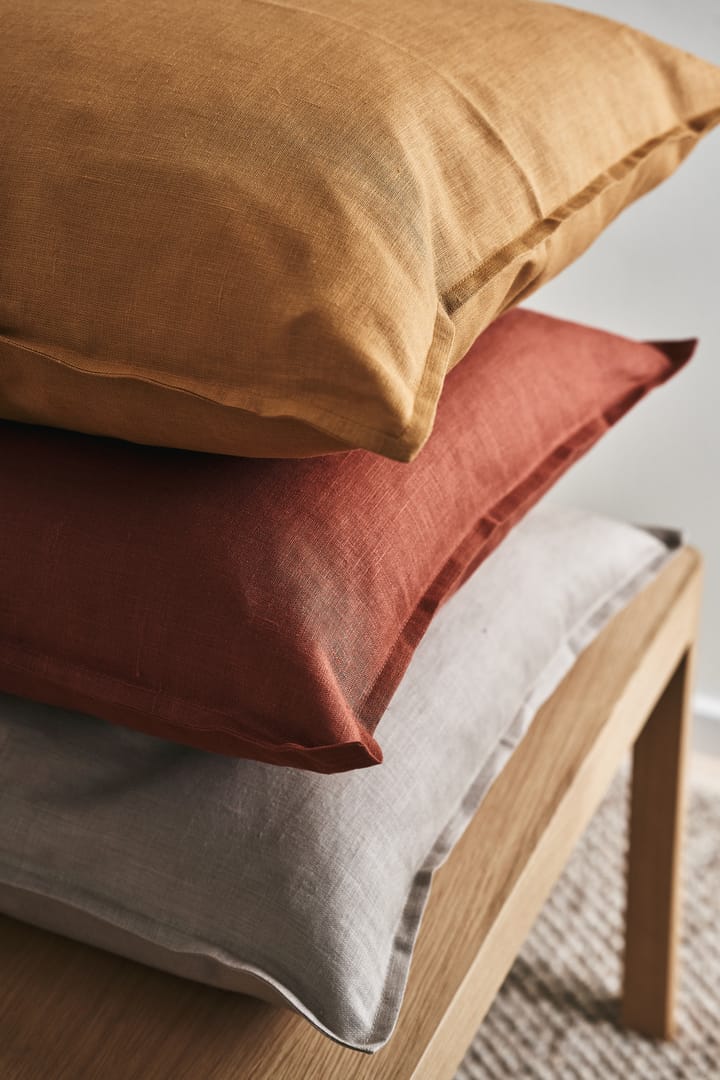 Calm kussenhoes linnen 50x50 cm, Sand  Scandi Living