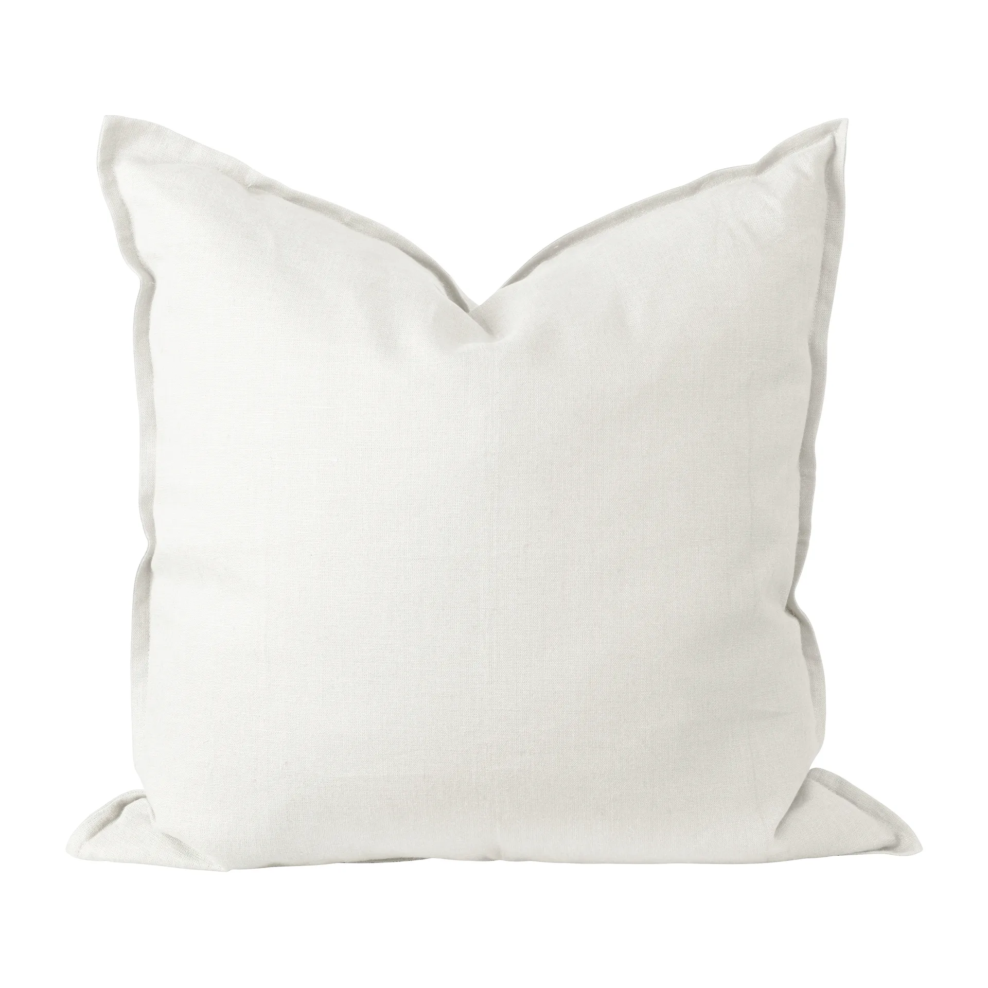 Calm kussenhoes linnen 50x50 cm, White Scandi Living