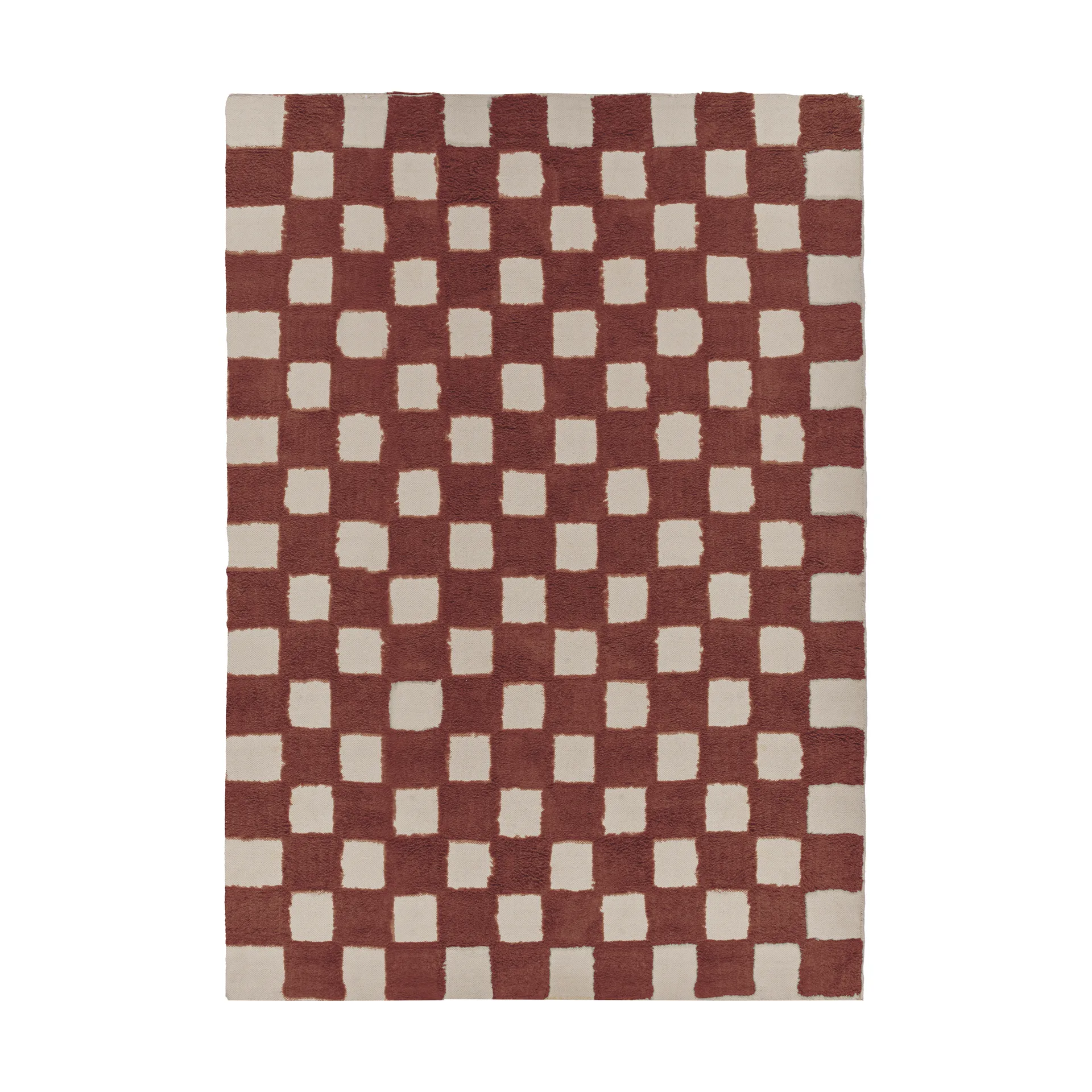 Checker Play vloerkleed 170x240 cm, Cocoa Scandi Living