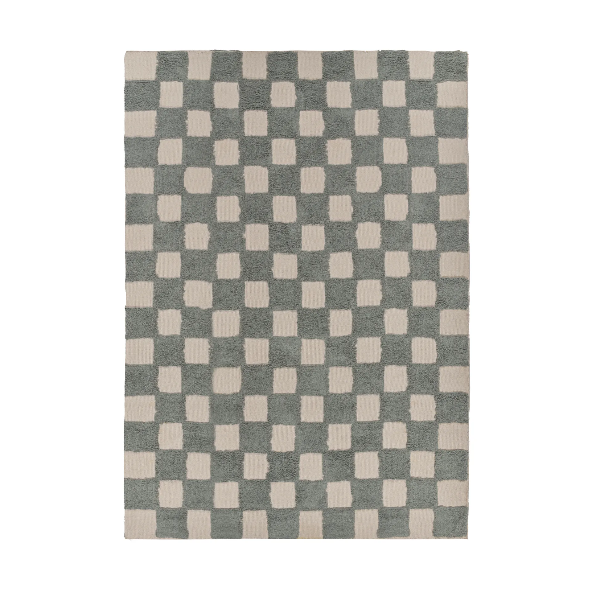 Checker Play vloerkleed 170x240 cm, Green Scandi Living