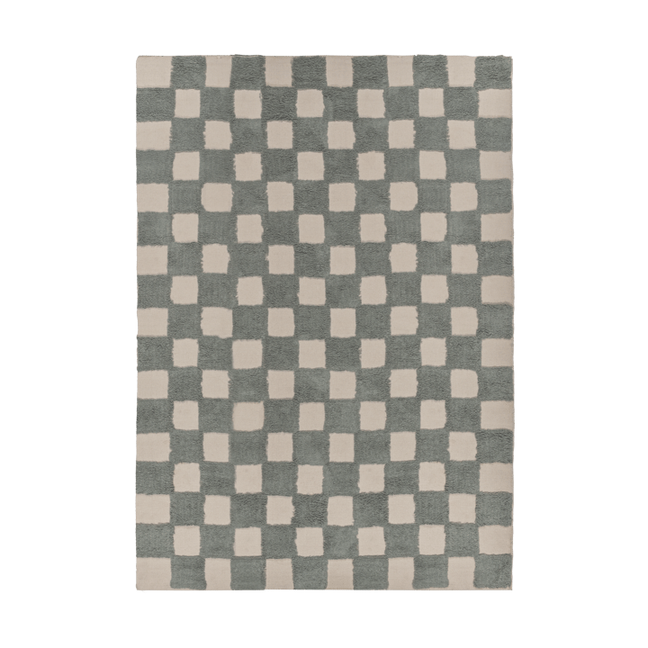 Checker Play vloerkleed 170x240 cm - Green - Scandi Living