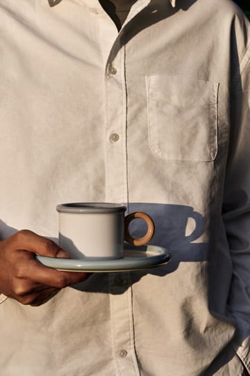 Chunky kop met schotel - Blauw-grijs - Scandi Living