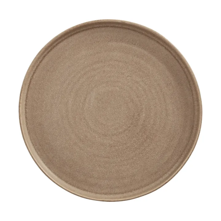 Clay assiett - Bruin, Ø20 cm - Scandi Living