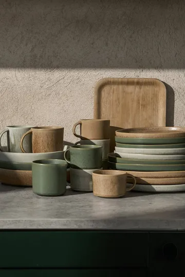 Clay dinerbord - Groen, Ø26 cm - Scandi Living