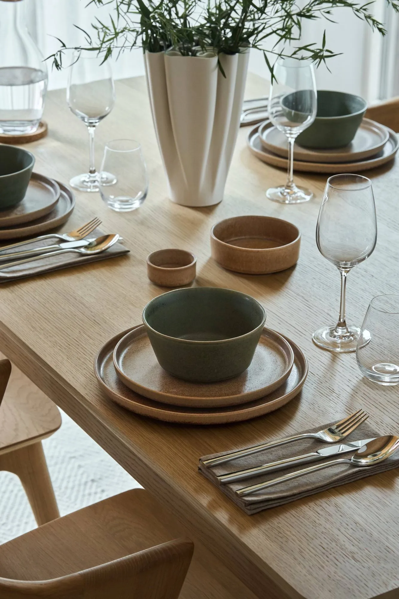 Clay schaal, Groen, Ø15 cm Scandi Living