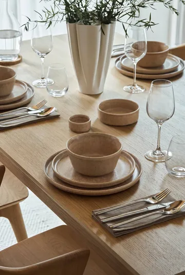 Clay schotel - Bruin, Ø20 cm - Scandi Living