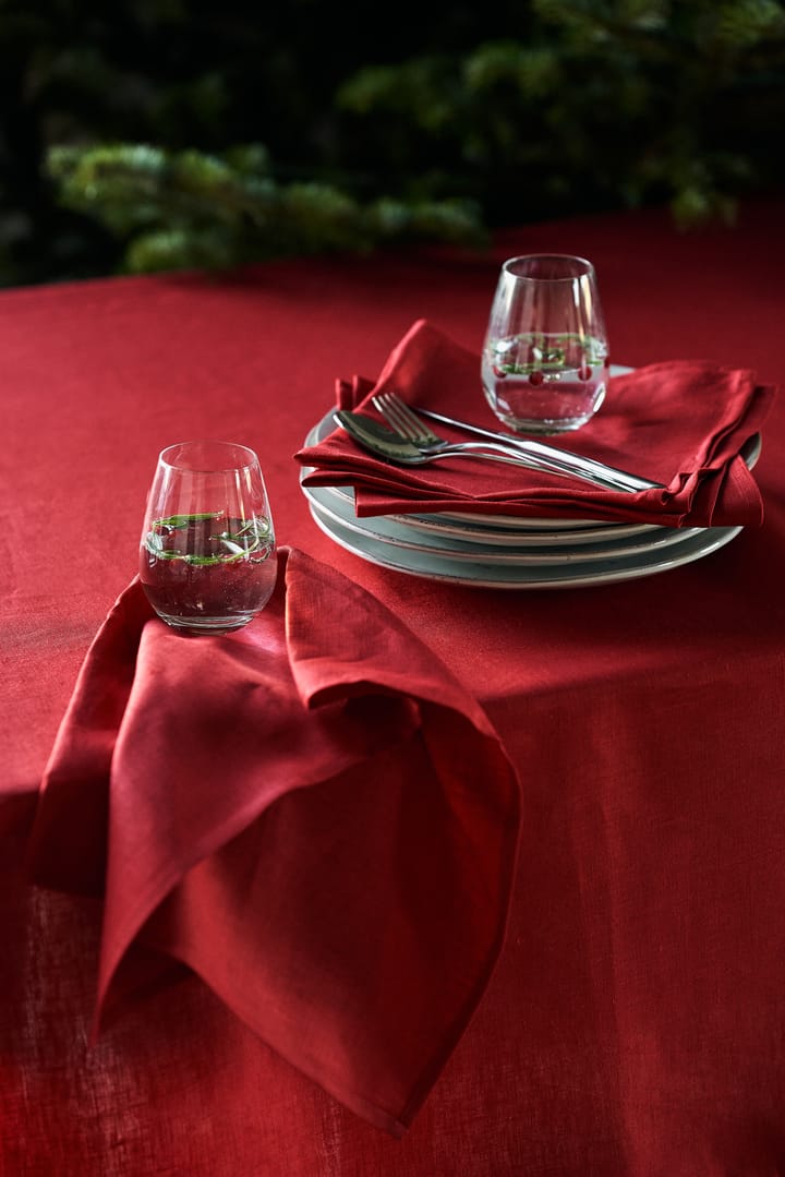 Clean keukenhanddoek  47 x 70 cm 2-pack, Red Scandi Living
