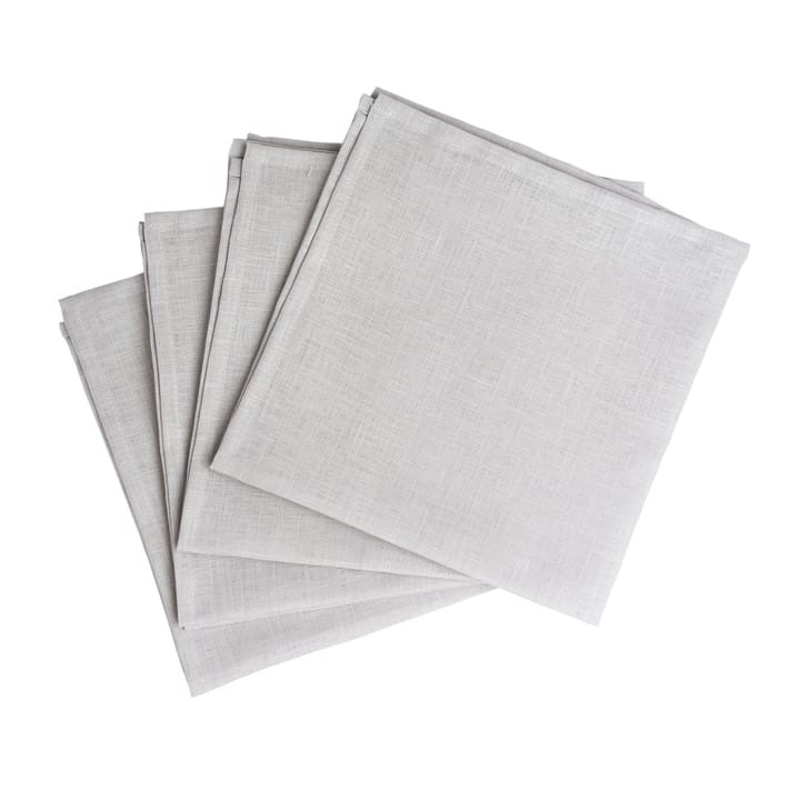 Clean servetten 45 x 45 cm 4-pack - icy grey - Scandi Living