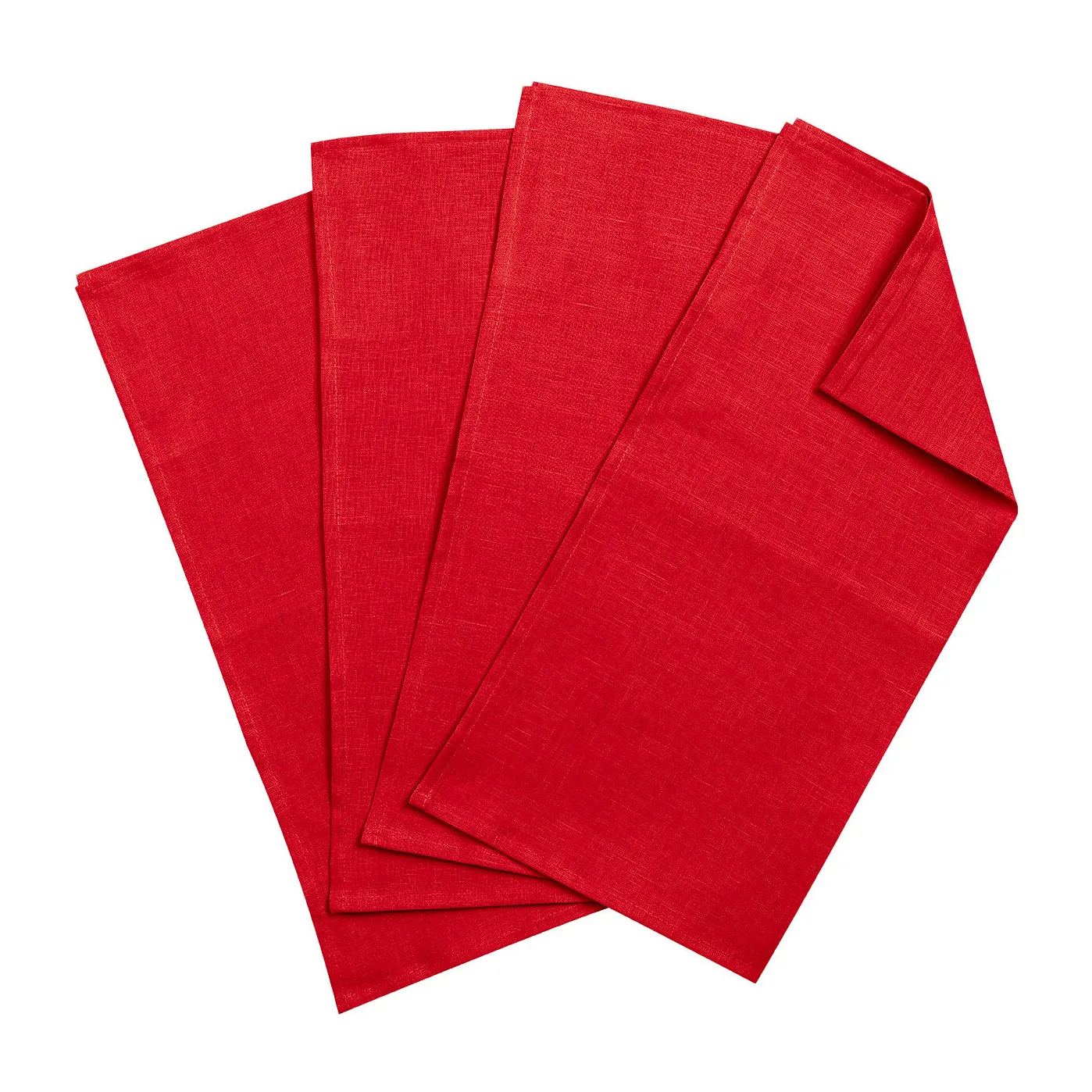 Clean servetten 45 x 45 cm 4-pack, Red Scandi Living