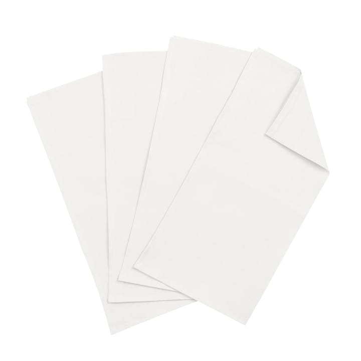 Clean servetten 45 x 45 cm 4-pack - white - Scandi Living