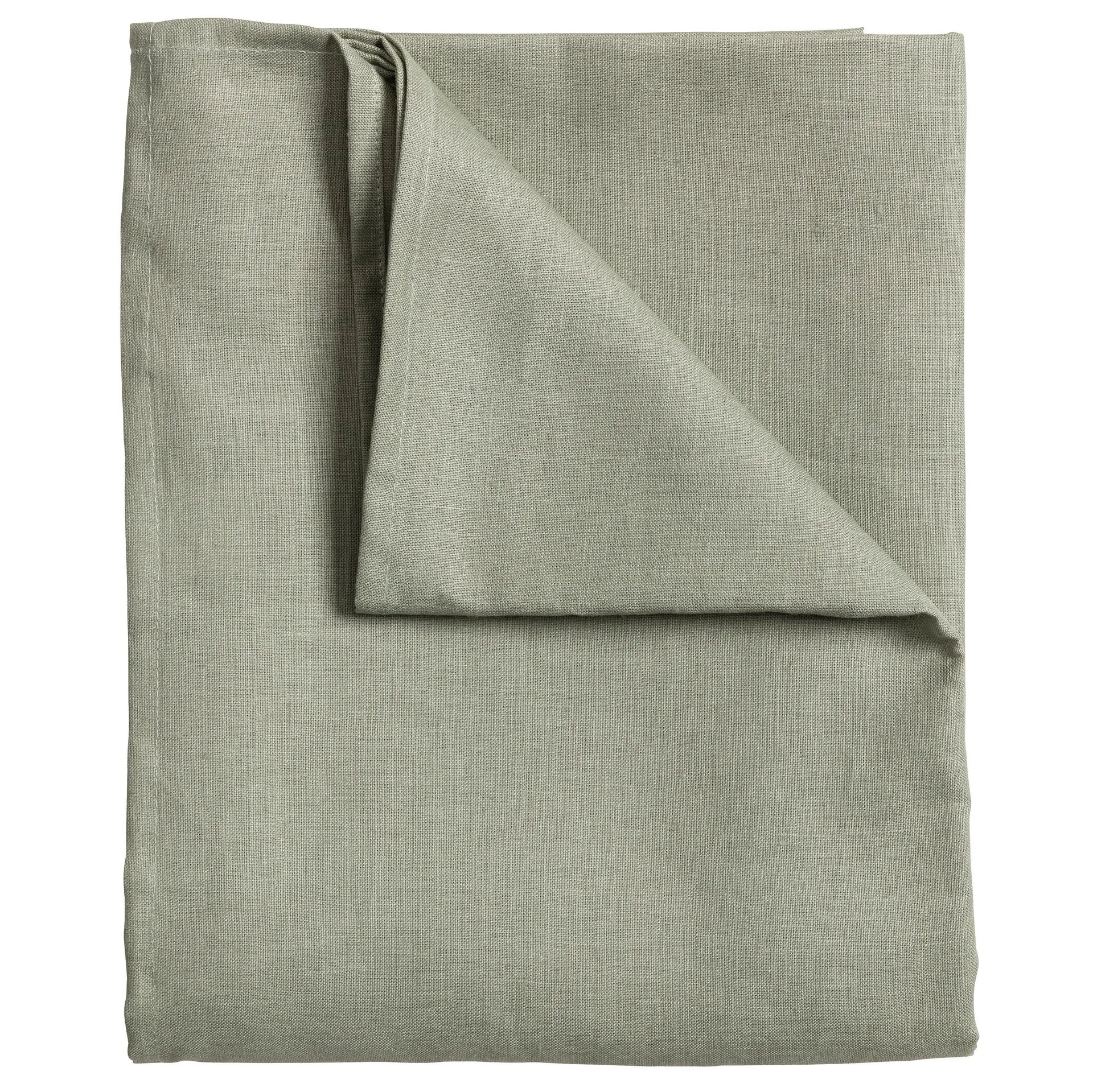 Clean tafelkleed 145 x 250 cm, dusty green Scandi Living