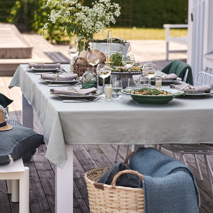 Clean tafelkleed 145 x 250 cm, dusty green Scandi Living