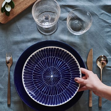 Clean tafelkleed 145 x 250 cm - smokey blue - Scandi Living