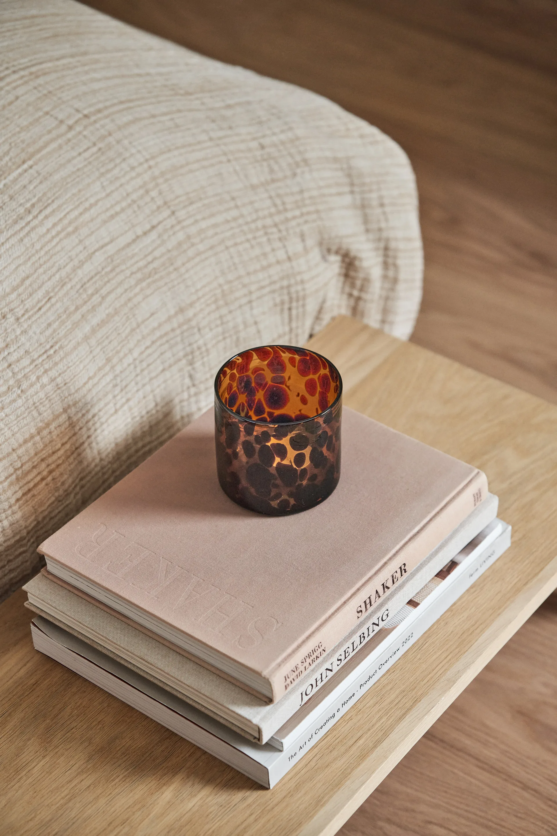 Cloud waxinelichthouder Ø10 cm, Brown Scandi Living