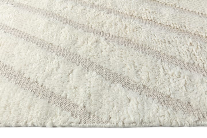 Cozy line wollen vloerkleed natuurwit, 170x240 cm Scandi Living