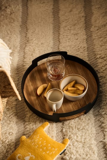 Cozy line wollen vloerkleed natuurwit - 170x240 cm - Scandi Living