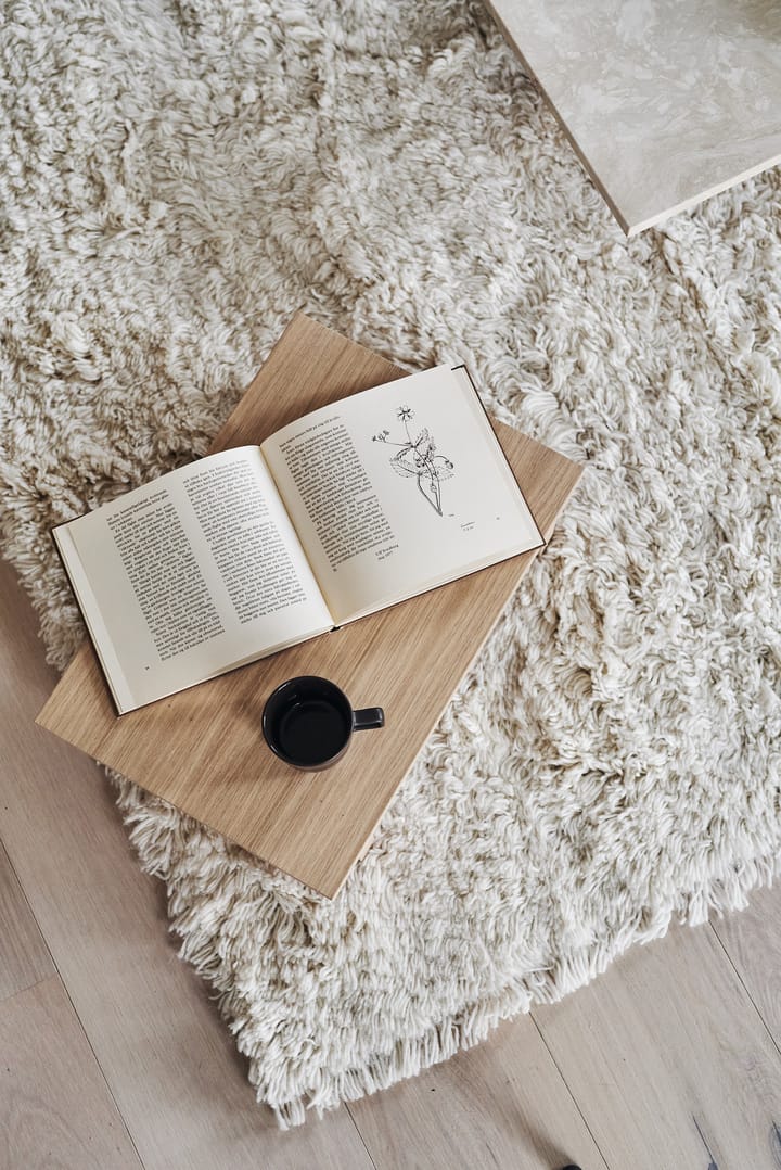 Cozy wollen vloerkleed natuurwit, 170x240 cm Scandi Living