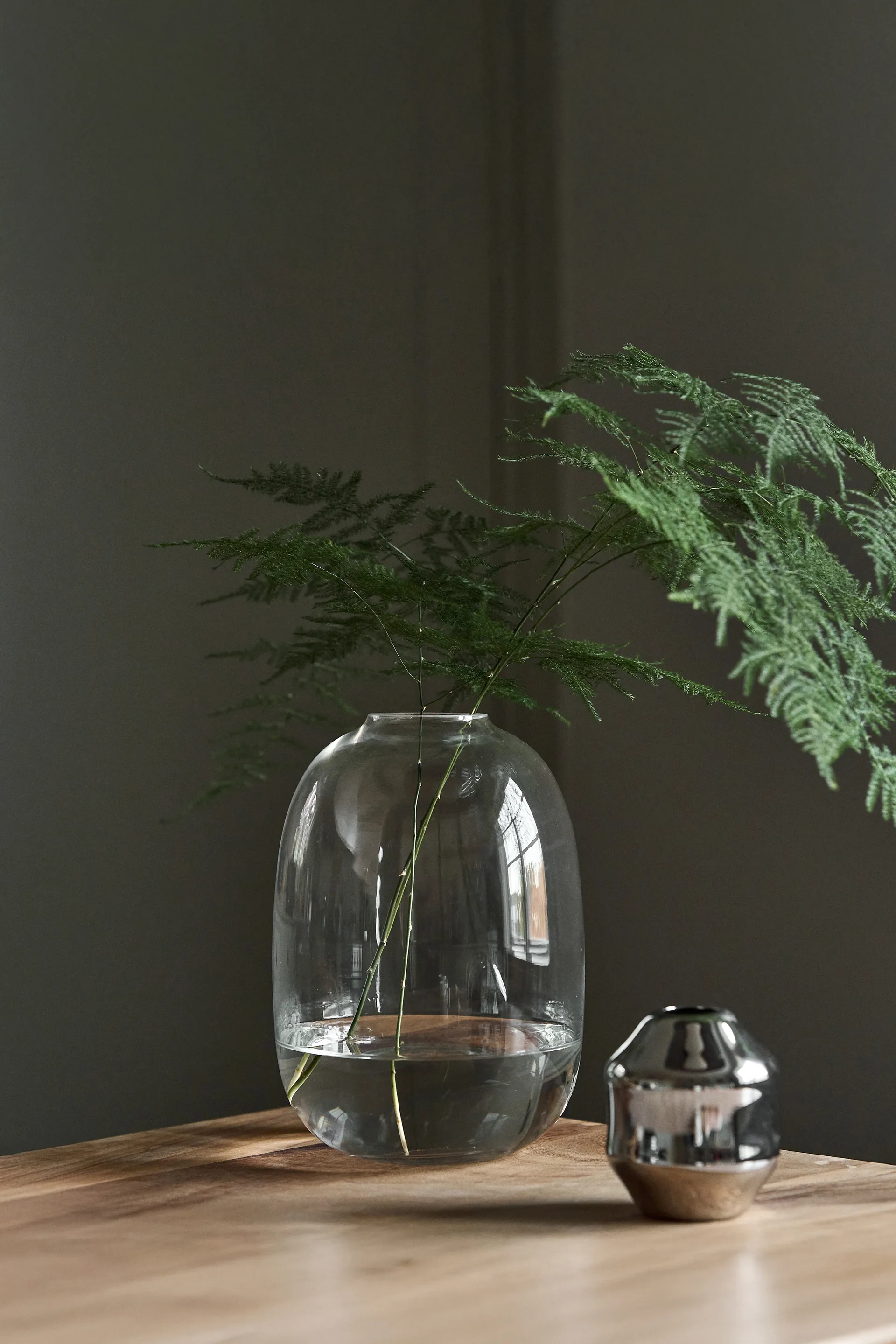 Dew vaas Ø17x26 cm, Helder Scandi Living