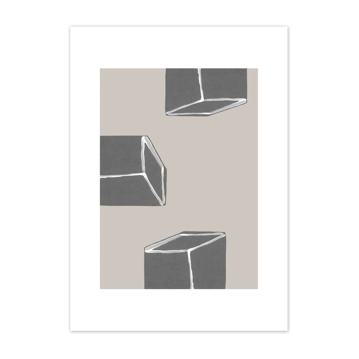 Dimensions poster, 30x40 cm Scandi Living