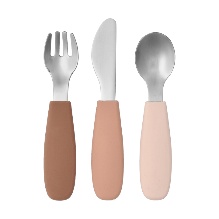 Dine bestekset siliconen 3-delig, Blush Scandi Living