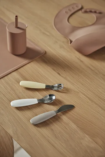Dine bestekset siliconen 3-delig - Taupe - Scandi Living