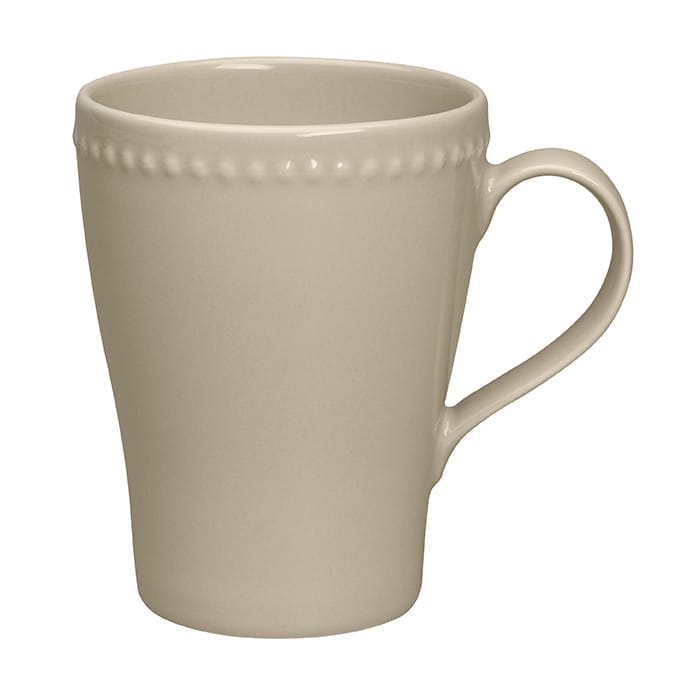 Dots mok 35 cl 4 stuks, Beige Scandi Living