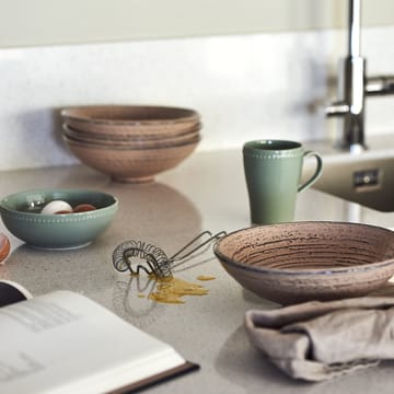 Dots ontbijtkom 60 cl 4 stuks - Groen - Scandi Living