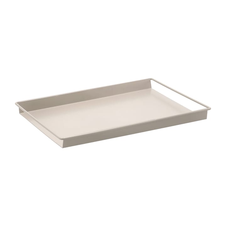 Draw dienblad met toebehoren 22x32 cm - Greige - Scandi Living