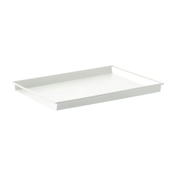 Draw dienblad met toebehoren 22x32 cm - Wit - Scandi Living