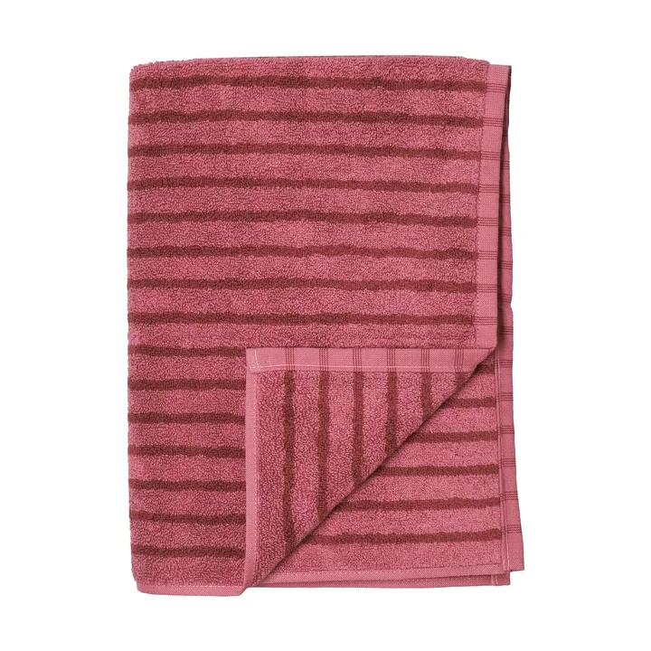 Drift badhanddoek 100x150 cm - Roze-rood - Scandi Living