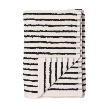 Drift badhanddoek 100x150 cm - Wit-zwart - Scandi Living