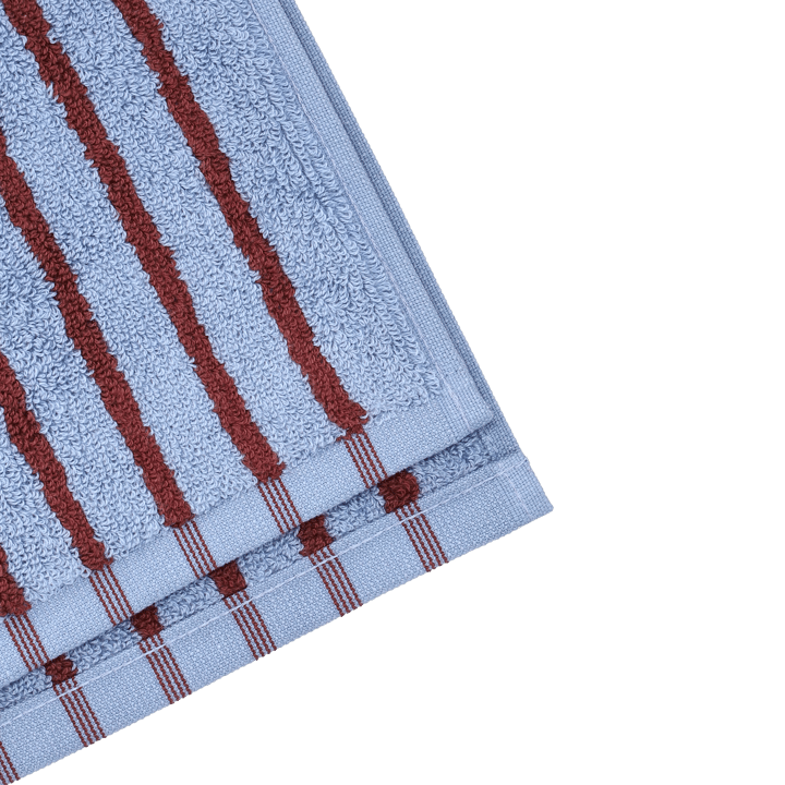 Drift badhanddoek 70x140 cm, Blauw-rood Scandi Living