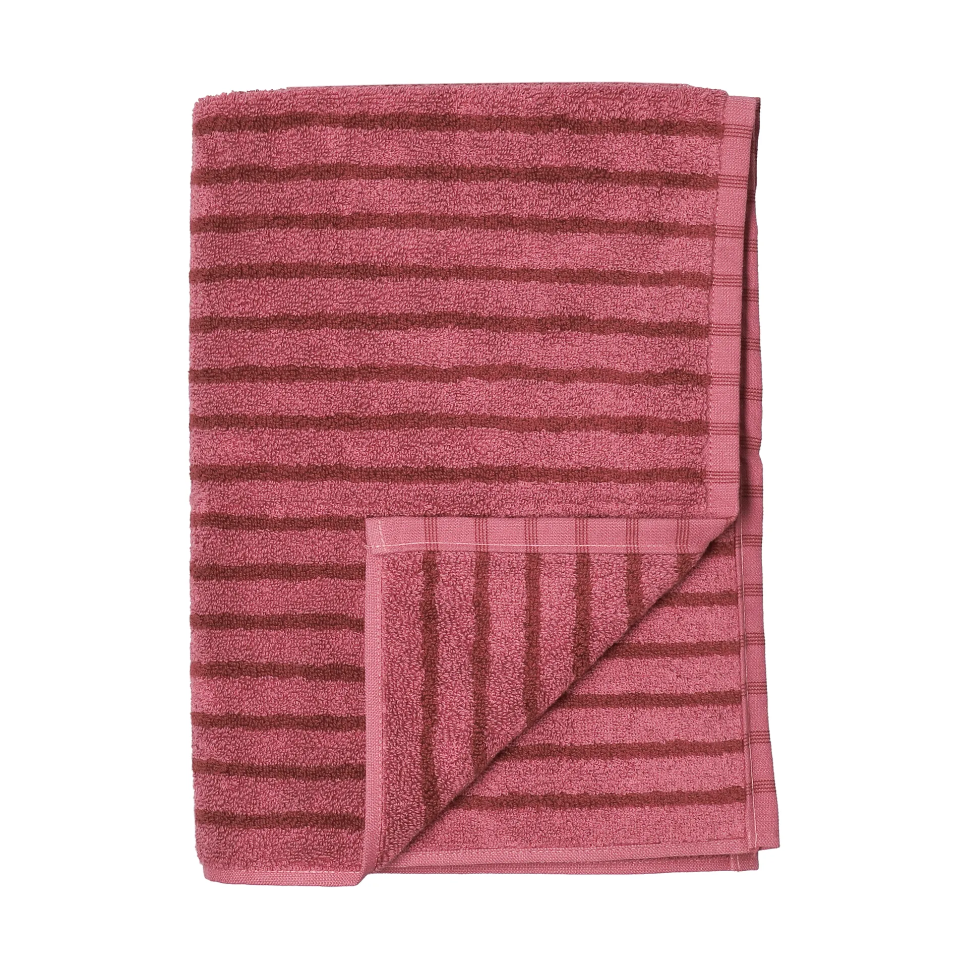 Drift badhanddoek 70x140 cm, Roze-rood Scandi Living