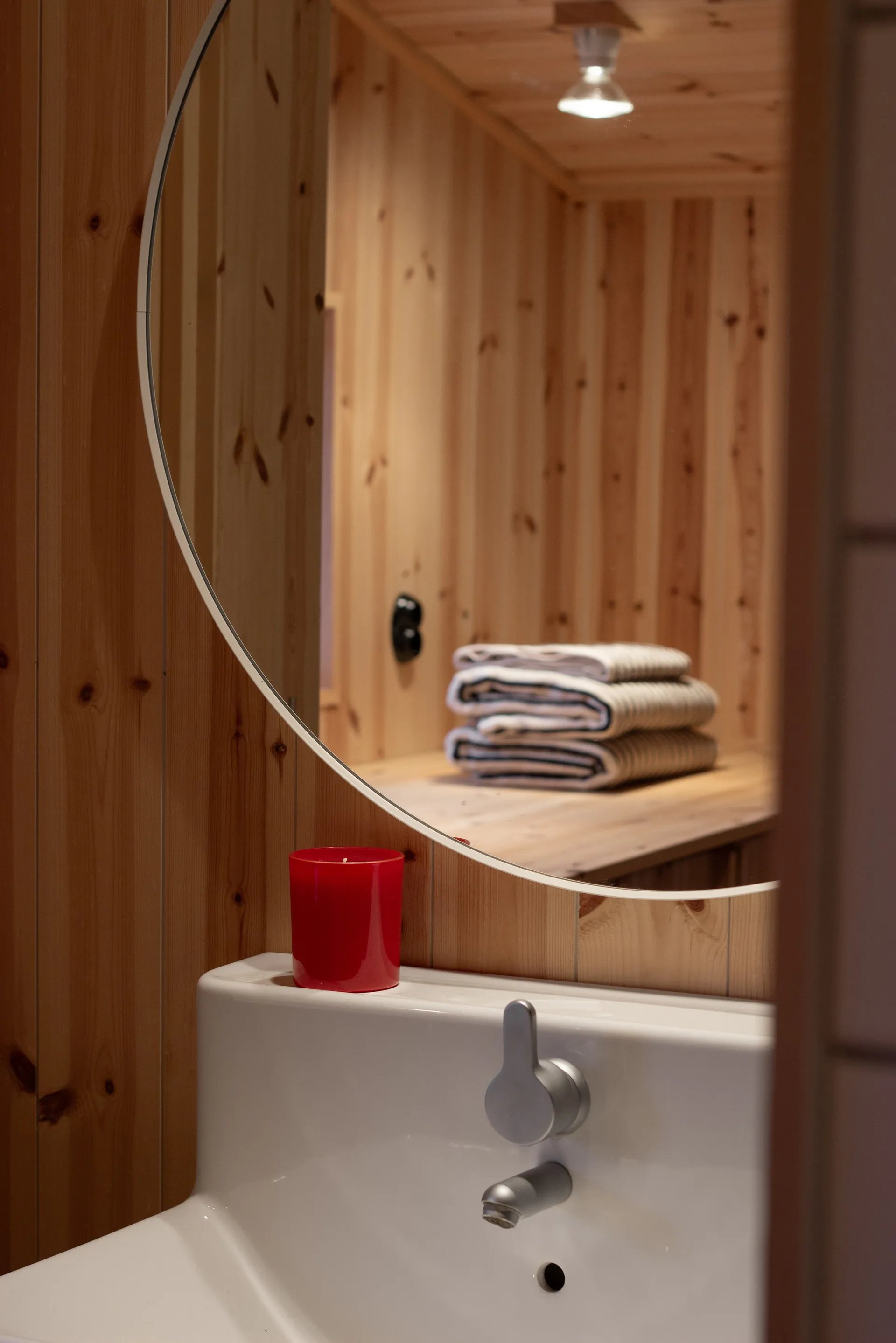 Drift badhanddoeken 100x150 cm 2-pack - Wit-zwart,  Scandi Living