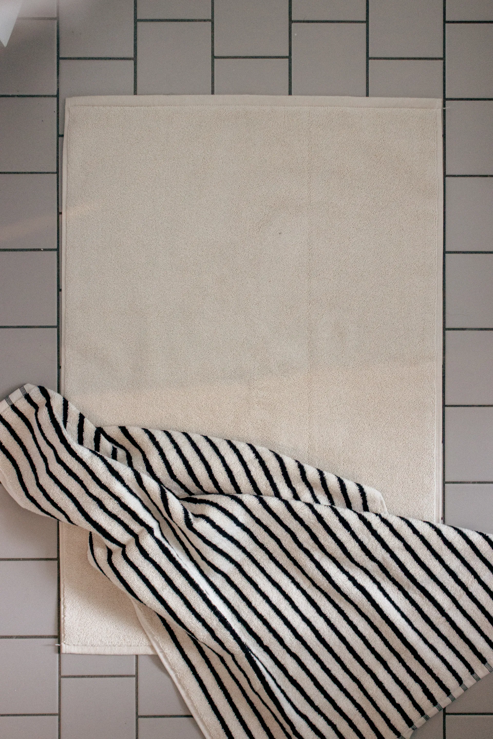 Drift badmat 50x70 cm, Wit Scandi Living