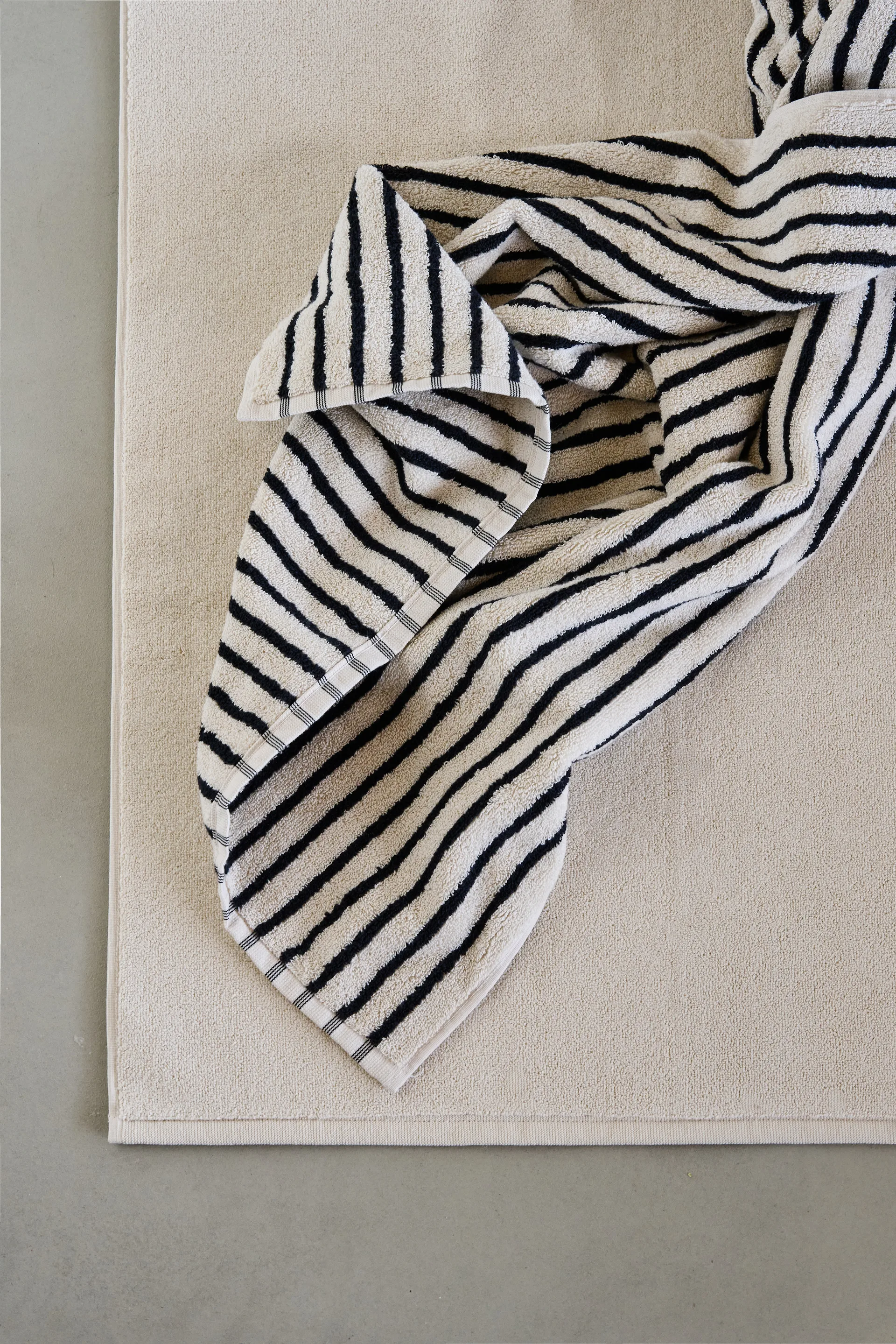 Drift badmat 50x70 cm, Wit Scandi Living